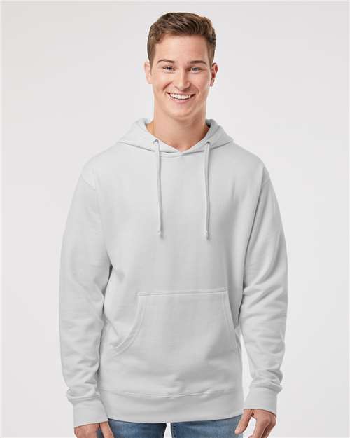 Independent Trading Co. Unisex Midweight Hooded Sweatshirt SS4500 - Smoke