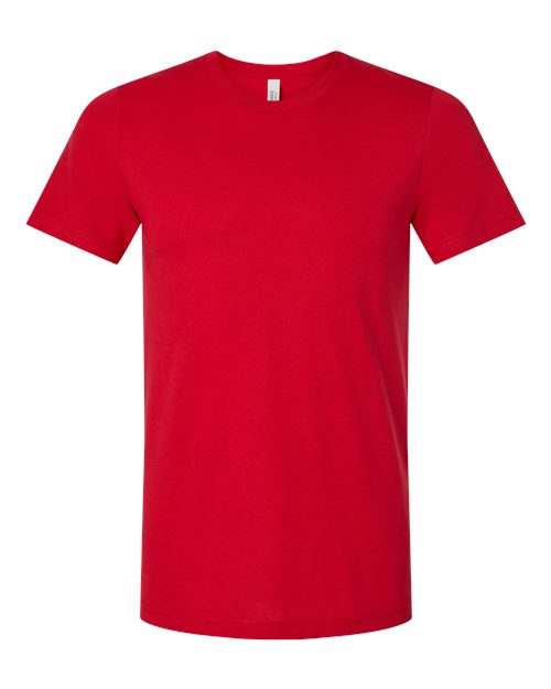 BELLA + CANVAS CVC Jersey Tee 3001CVC - Solid Red Blend
