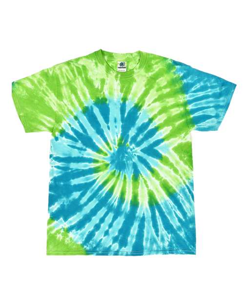 Colortone Unisex Multi-Color Tie-Dyed T-Shirt 1000 - St Lucia