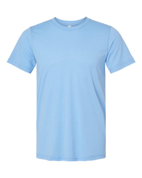 BELLA + CANVAS Triblend Tee 3413 - Solid Carolina Blue Triblend