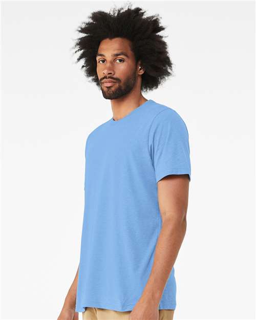 BELLA + CANVAS Triblend Tee 3413 - Solid Carolina Blue Triblend
