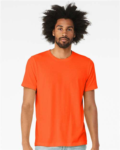 BELLA + CANVAS Triblend Tee 3413 - Solid Orange Triblend