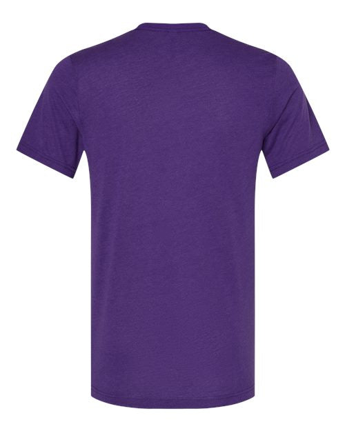 BELLA + CANVAS Triblend Tee 3413 - Solid Team Purple Triblend