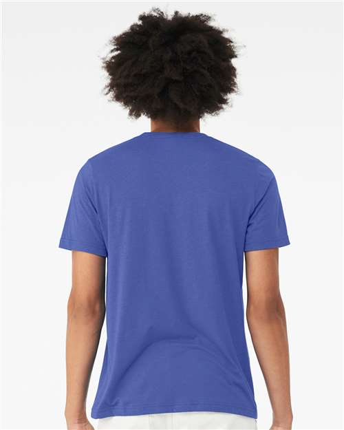BELLA + CANVAS Triblend Tee 3413 - Solid True Royal Triblend