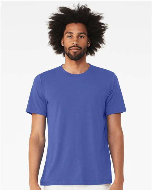 BELLA + CANVAS Triblend Tee 3413 - Solid True Royal Triblend