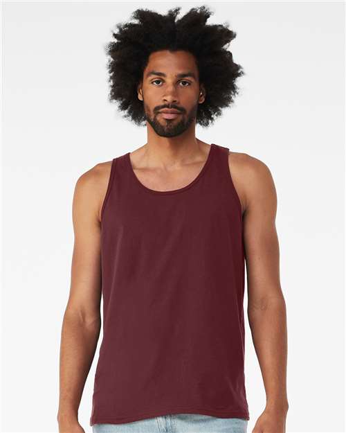 BELLA + CANVAS Jersey Tank 3480 - Maroon