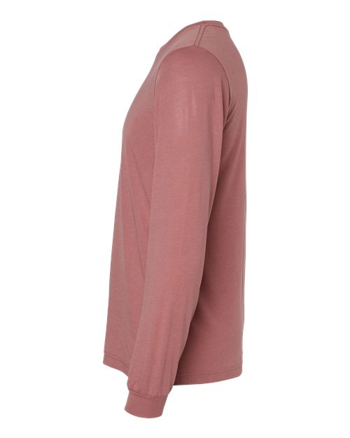 BELLA + CANVAS Unisex Triblend Long Sleeve Tee 3513 - Mauve Triblend