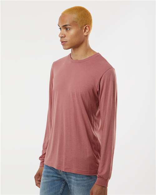 BELLA + CANVAS Unisex Triblend Long Sleeve Tee 3513 - Mauve Triblend