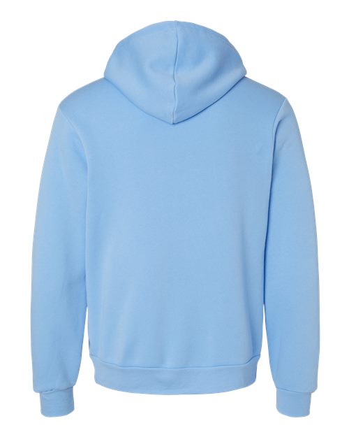 BELLA + CANVAS Unisex Sponge Fleece Hoodie Sweatshirt 3719 - Carolina Blue