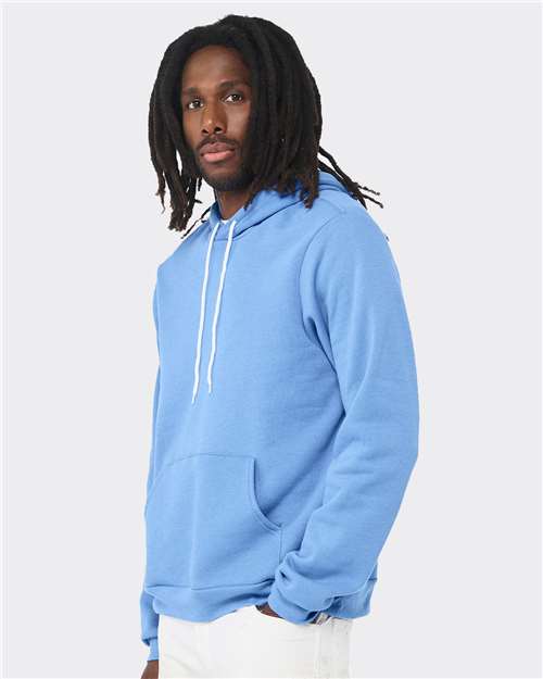 BELLA + CANVAS Unisex Sponge Fleece Hoodie Sweatshirt 3719 - Carolina Blue