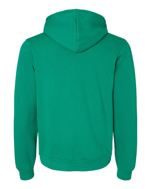 BELLA + CANVAS Unisex Sponge Fleece Hoodie Sweatshirt 3719 - Kelly
