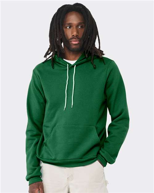 BELLA + CANVAS Unisex Sponge Fleece Hoodie Sweatshirt 3719 - Kelly