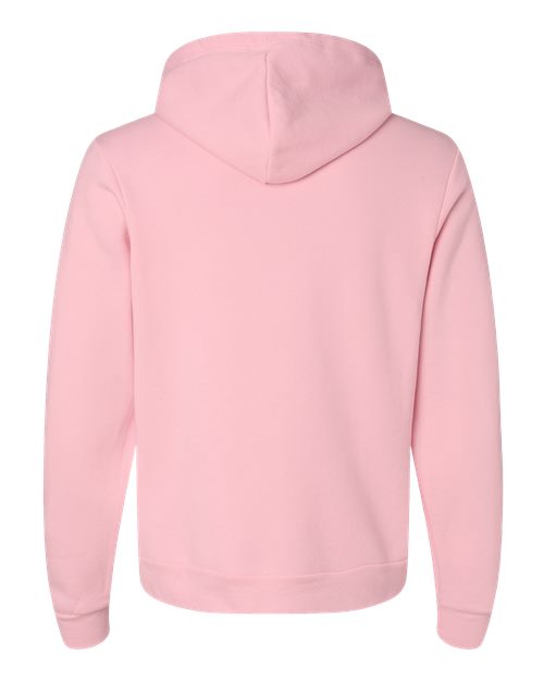 BELLA + CANVAS Unisex Sponge Fleece Hoodie Sweatshirt 3719 - Pink
