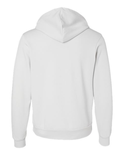 BELLA + CANVAS Unisex Sponge Fleece Hoodie Sweatshirt 3719 - Silver