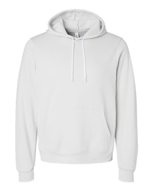 BELLA + CANVAS Unisex Sponge Fleece Hoodie Sweatshirt 3719 - Silver
