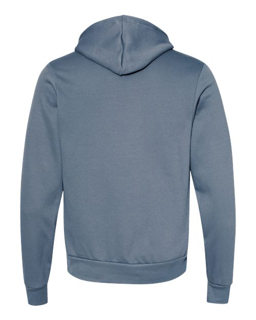 BELLA + CANVAS Unisex Sponge Fleece Hoodie Sweatshirt 3719 - Steel Blue