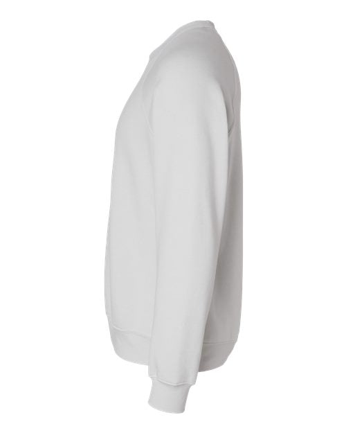 BELLA + CANVAS Unisex Sponge Fleece Raglan Crewneck Sweatshirt 3901 - Silver