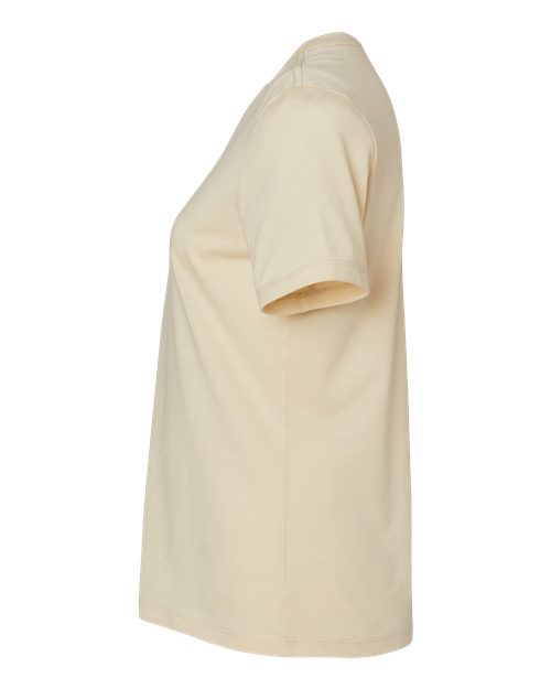 BELLA + CANVAS Women’s Relaxed Fit Heather CVC Tee 6400CVC - Heather Soft Cream