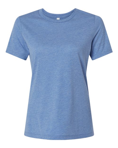 BELLA + CANVAS Women’s Relaxed Fit Triblend Tee 6413 - Blue Triblend