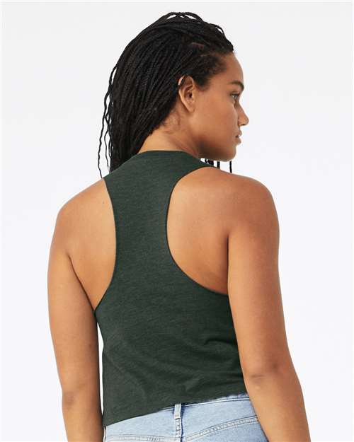 BELLA + CANVAS Women's Racerback Crop Tank 6682