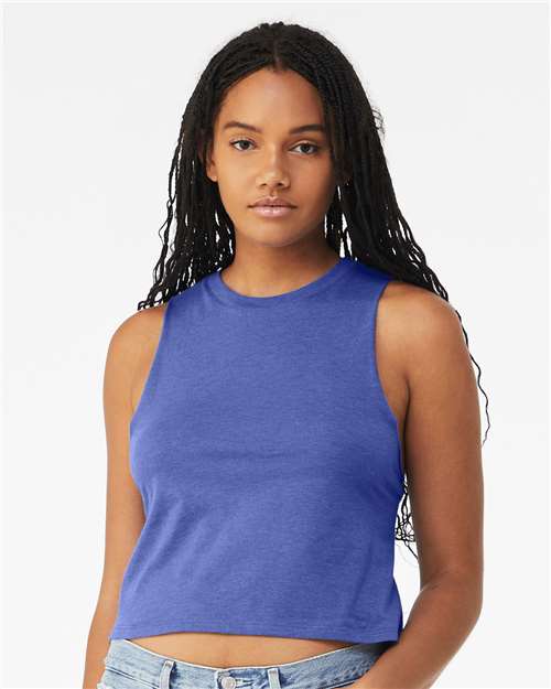 BELLA + CANVAS Women's Racerback Crop Tank 6682