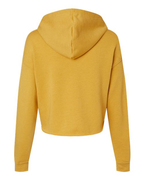 BELLA + CANVAS Women's Crop Fleece Hoodie Sweatshirt 7502