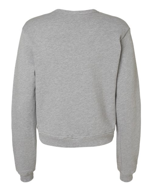 BELLA + CANVAS Women's Sponge Fleece Crewneck Sweatshirt 7511