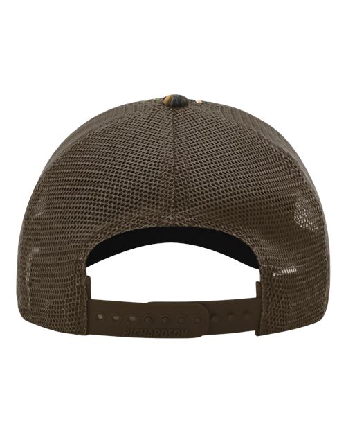 Richardson Garment Washed Printed Trucker Cap 111P