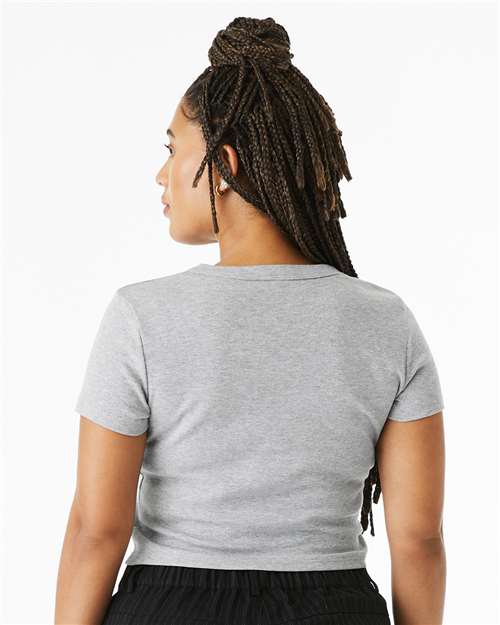 BELLA + CANVAS Women's Micro Rib Baby Tee 1010