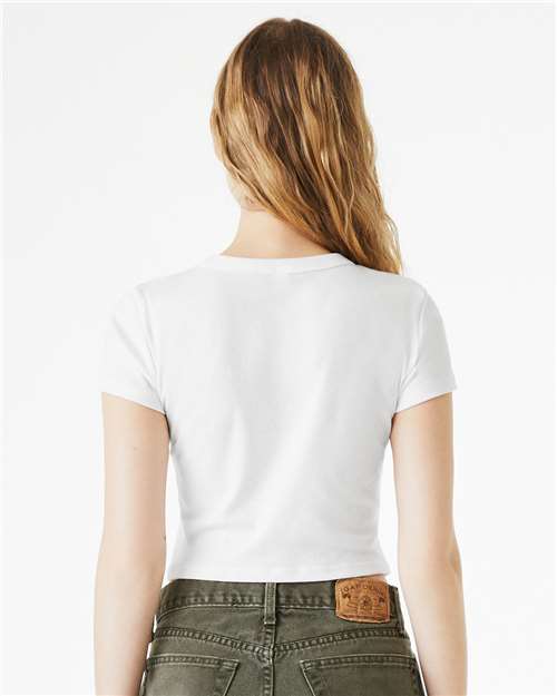 BELLA + CANVAS Women's Micro Rib Baby Tee 1010