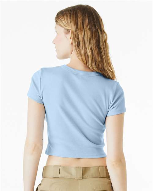 BELLA + CANVAS Women's Micro Rib Baby Tee 1010