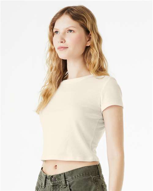 BELLA + CANVAS Women's Micro Rib Baby Tee 1010