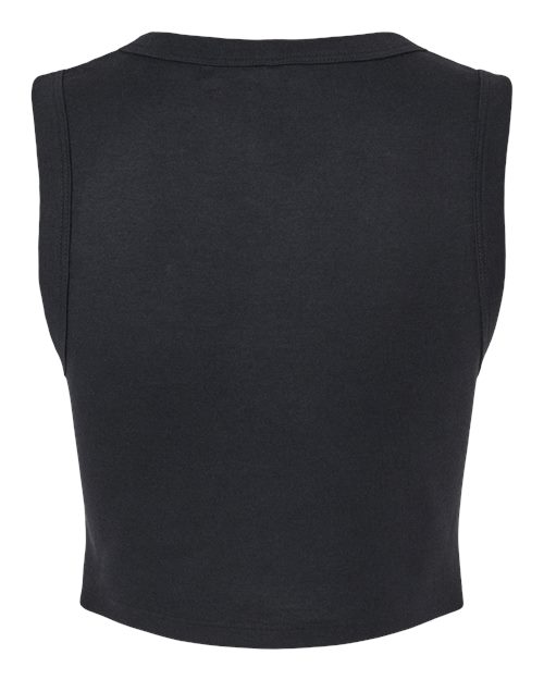 BELLA + CANVAS Women's Micro Rib Muscle Crop Tank 1013