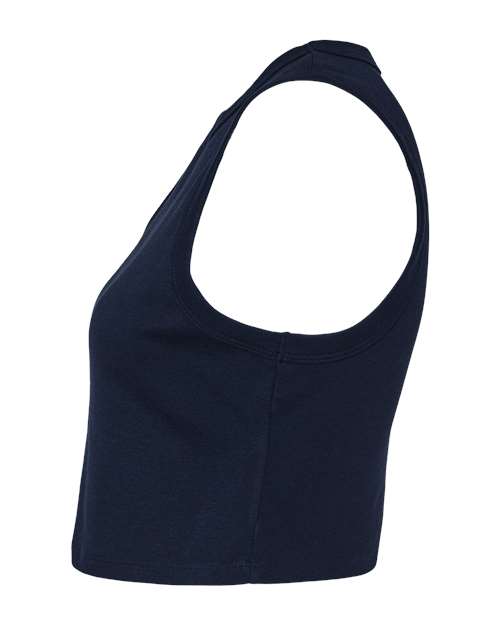 BELLA + CANVAS Women's Micro Rib Muscle Crop Tank 1013