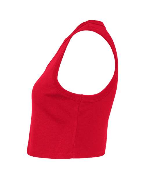 BELLA + CANVAS Women's Micro Rib Muscle Crop Tank 1013