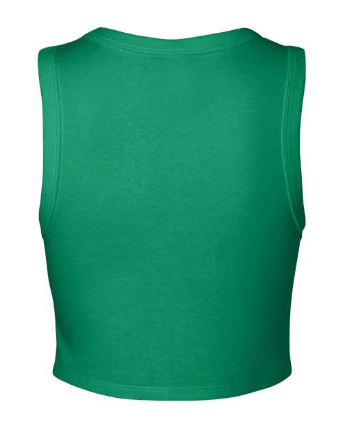 BELLA + CANVAS Women's Micro Rib Muscle Crop Tank 1013