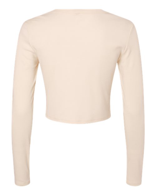 BELLA + CANVAS Women's Micro Rib Long Sleeve Baby Tee 1501