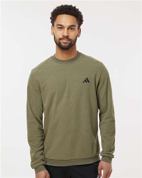Adidas Men's Terry Loop Crewneck Sweatshirt A586