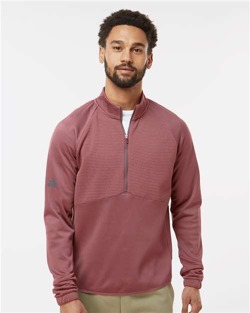 Adidas Men's Performance Quarter-Zip Pullover A587