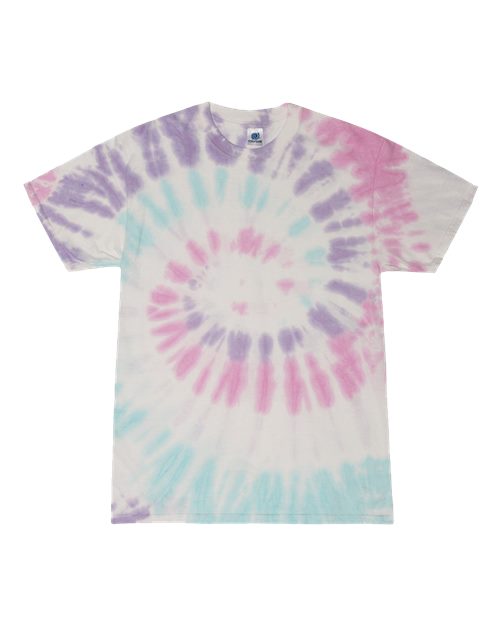 Colortone Youth Multi-Color Tie-Dyed T-Shirt 1000Y - Acadia