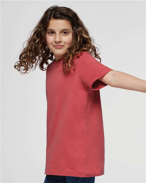 LAT Youth Fine Jersey Tee 6101 - Passionfruit