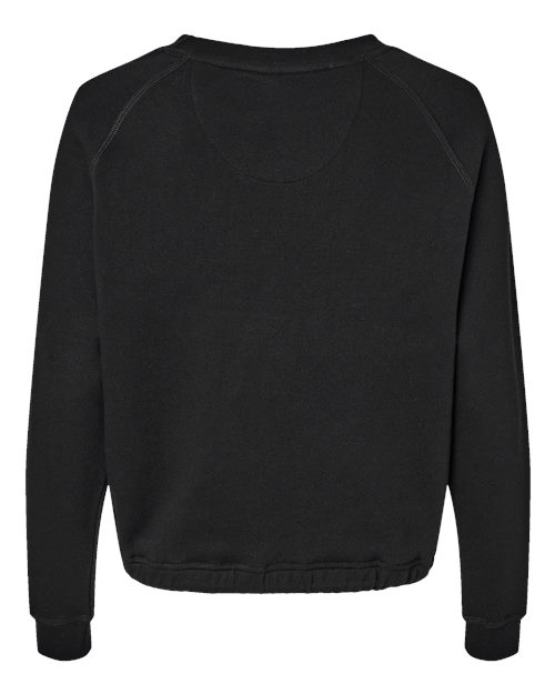 LAT Women's Relaxed 3-End Boxy Fleece Crewneck Sweatshirt 3528