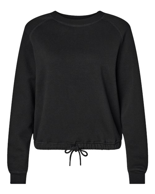 LAT Women's Relaxed 3-End Boxy Fleece Crewneck Sweatshirt 3528