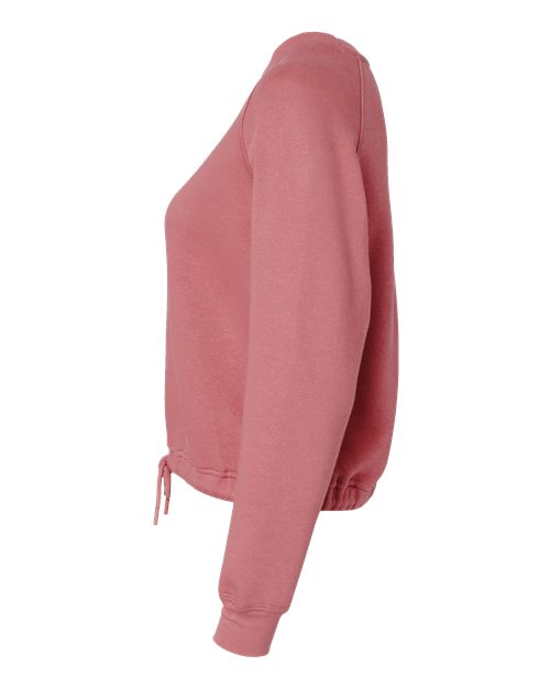 LAT Women's Relaxed 3-End Boxy Fleece Crewneck Sweatshirt 3528