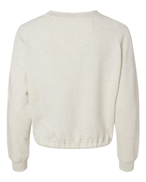 LAT Women's Relaxed 3-End Boxy Fleece Crewneck Sweatshirt 3528