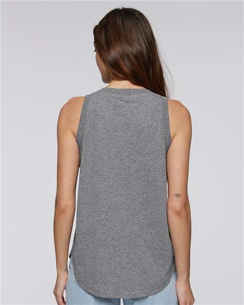 LAT Women's Relaxed Fine Jersey Tank 3592