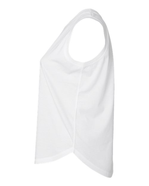 LAT Women's Curvy Relaxed Fine Jersey Tank 3892