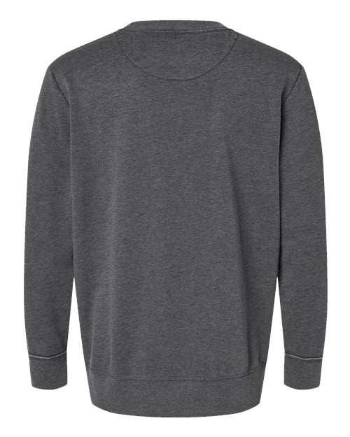 LAT Unisex Vintage Wash Fleece Crewneck Sweatshirt 6935