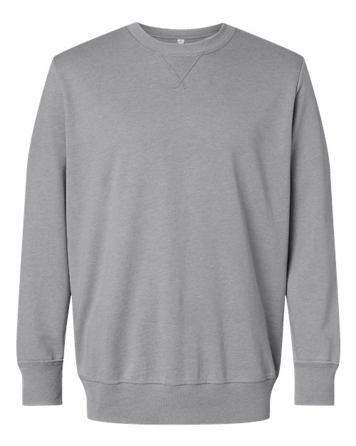 LAT Unisex Vintage Wash Fleece Crewneck Sweatshirt 6935