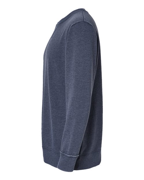 LAT Unisex Vintage Wash Fleece Crewneck Sweatshirt 6935